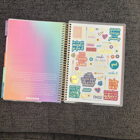 NEW A5 ERIN CONDREN GOAL SETTING PLANNER - Picture 11 of 13